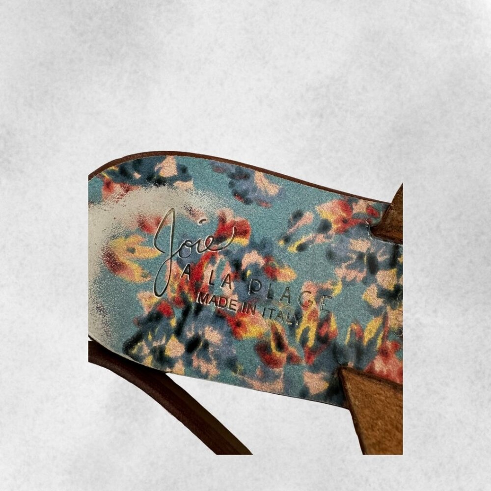 Joie Floral Print Sandals - Picture 3 of 4